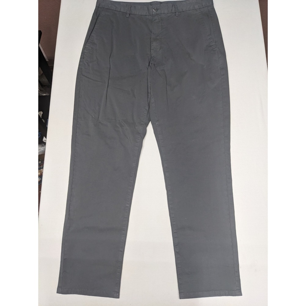Bonobos Athletic Fit Organic Cotton Chinos Charcoal Gray 33x30 PT11678A-1245G